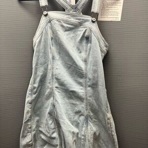 American Eagle Light Wash Denim Dress